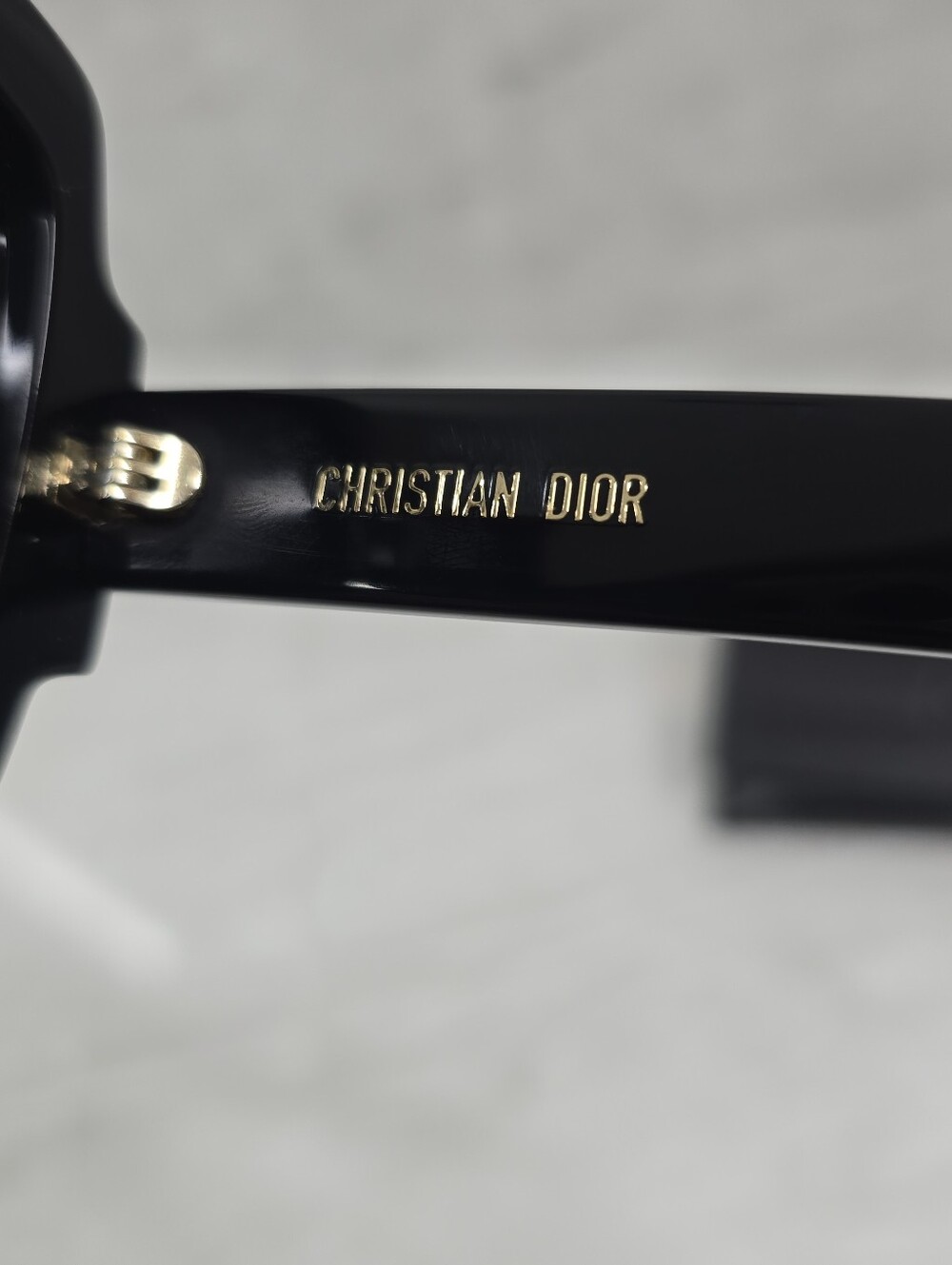 Dior Black Oversized Square Sunglasses - Picture 11 of 14